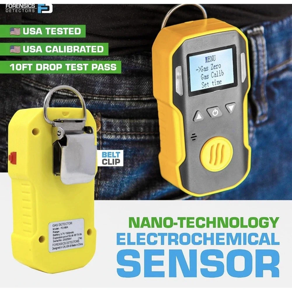 Forensics Detectors FD-90A Carbon Monoxide CO Meter (NEW)